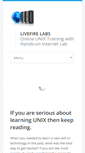 Mobile Screenshot of livefirelabs.com