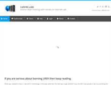 Tablet Screenshot of livefirelabs.com